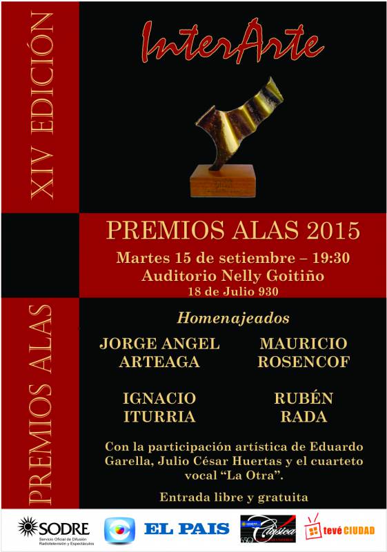 Aviso Premios Alas 2015 para EL PAIS