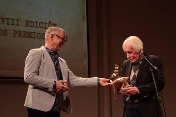 Premios Alas 2019 Hugo Fattoruso y Federico García Vigil 