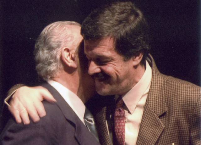 Diego Barreiro y Roberto Speranza